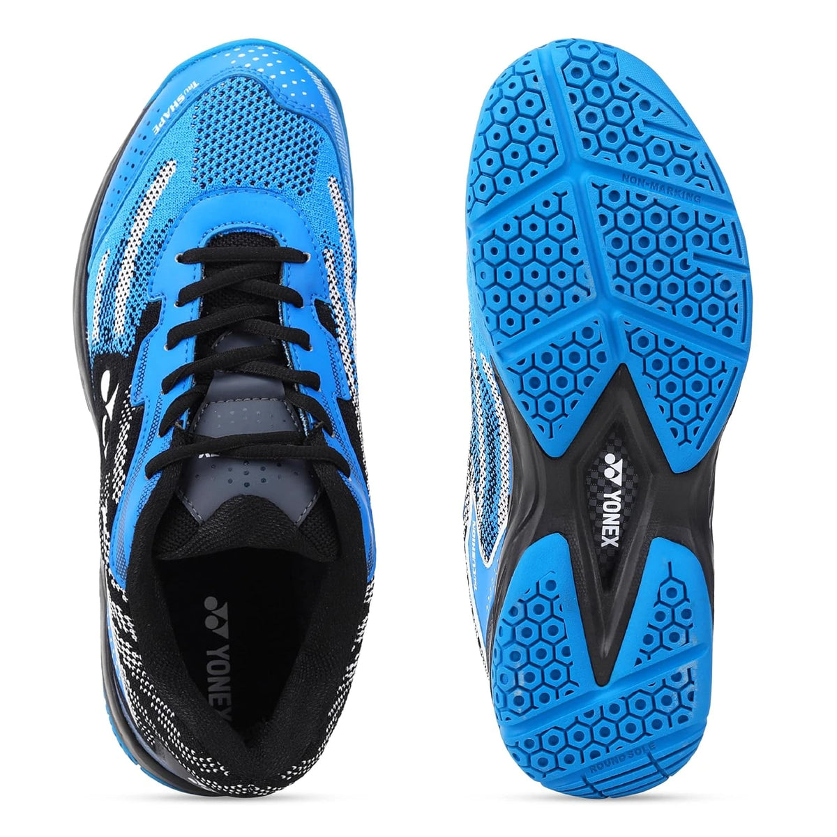 Yonex V200i blue black top and sole